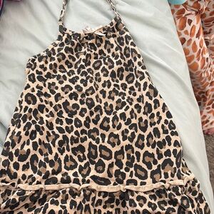 Leopard Print Halter top